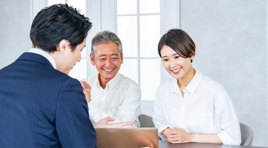 不動産流通事業の相談風景