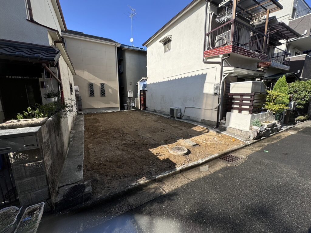 大阪府高槻市川添町2丁目　木造解体工事